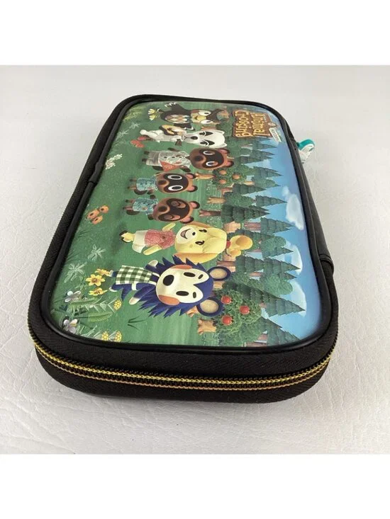 Animal Crossing Nintendo Switch Deluxe Game Traveler Carry Case Display Stand - Picture 5 of 9